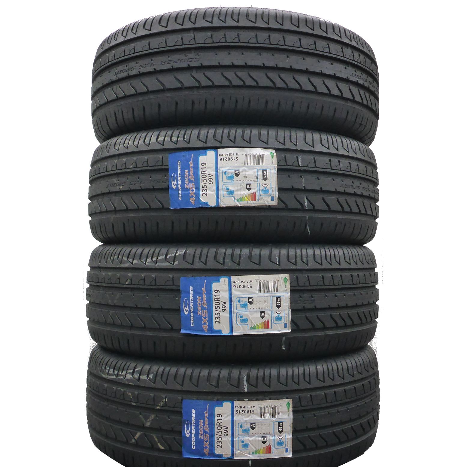 Opony 235/50/19 Cooper 235/50R19 99V Zeon Sport Letnie 2021 Nieużywane