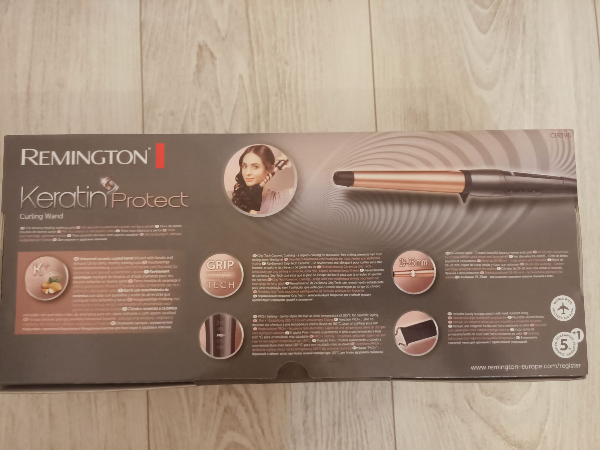 Lokówka REMINGTON Keratin Protect CI83V6 E51