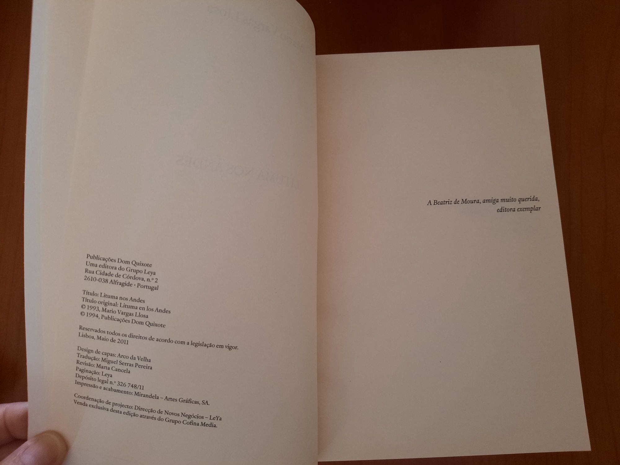Lituma nos Andes Mario Vargas Llosa
