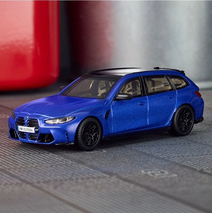 Hot wheels bmw m3 touring elite 64 + portector oryginalne pudełko