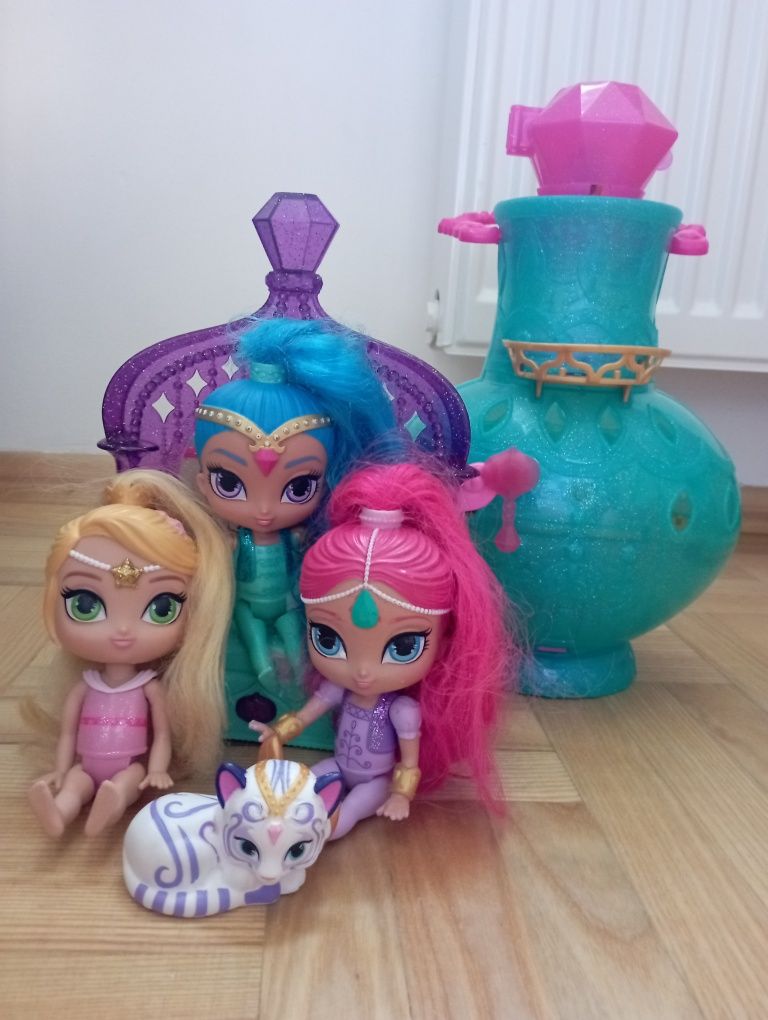 Zestaw zabawek dla dzieci z bajki Shimmer i Shine dżiny