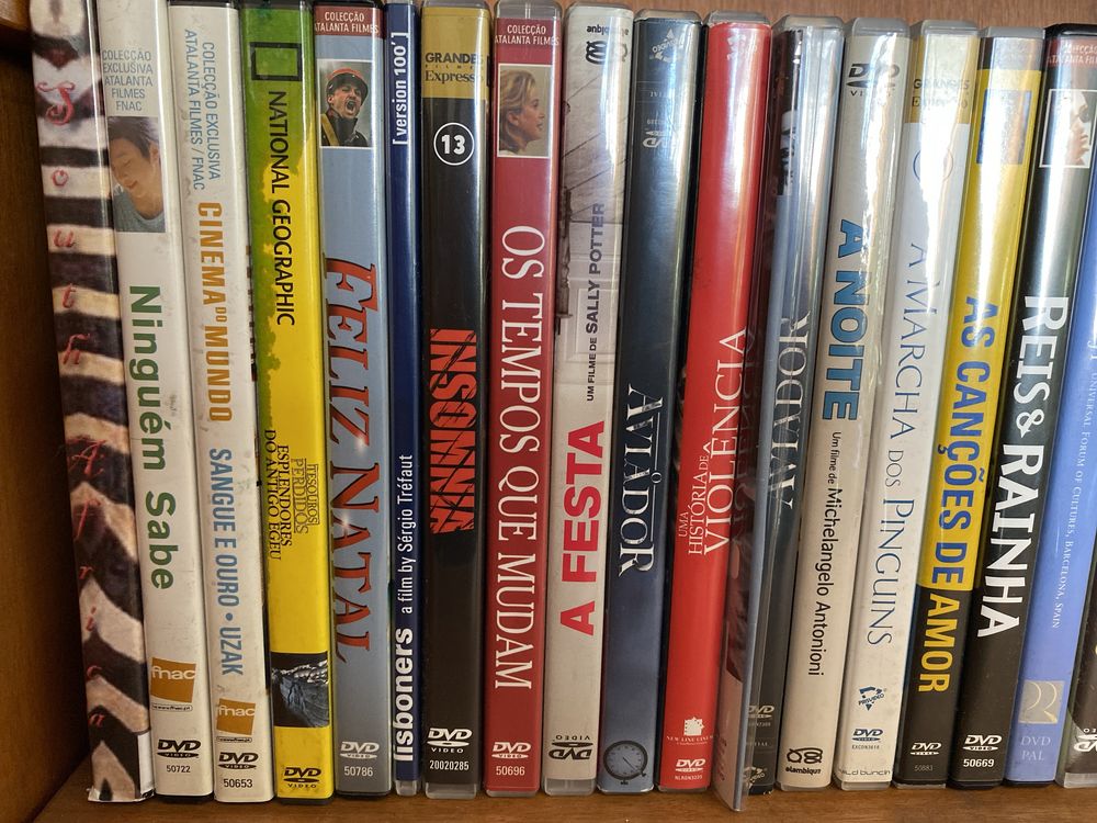 DVD vários títulos [consultar a lista, não só as fotos]