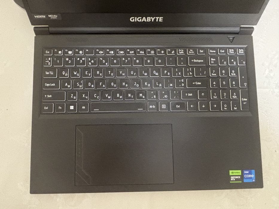 Ноутбук GIGABYTE G6 (I7-13620H, 16 Gb RAM + Rtx 4060 8 Gb)