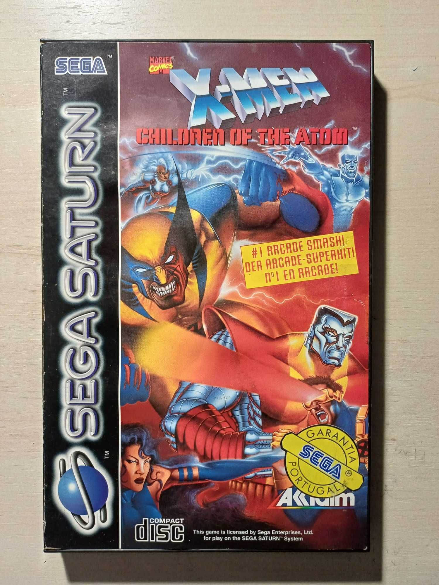 Sega Saturn X-Men Children of the Atom