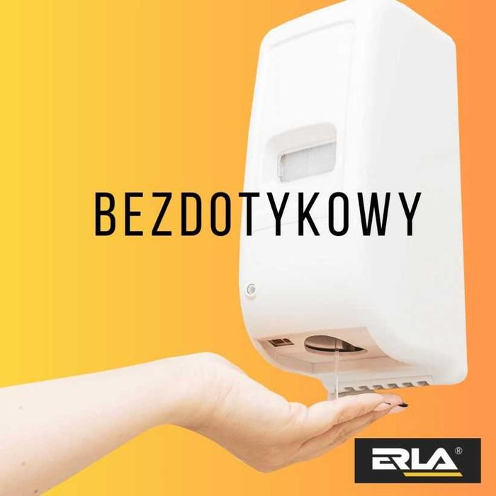 ERLA DOZOWNIK ŚCIENNY elektryczny do mydła led Bezdotykowy