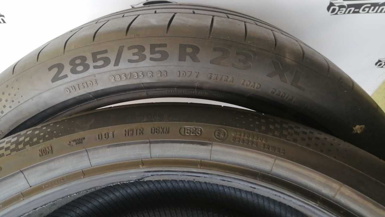 Opony 285/35 R 23 Continental Sport Contact 6 Jak Nowe 2023 rok