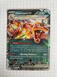 2023 Pokémon Charizard EX Tera Holo Double Rare 125/197