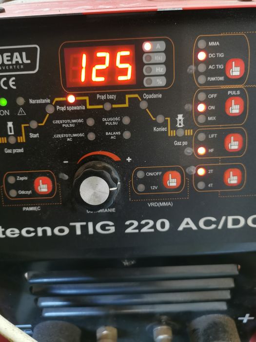 Spawarka tig AC DC puls