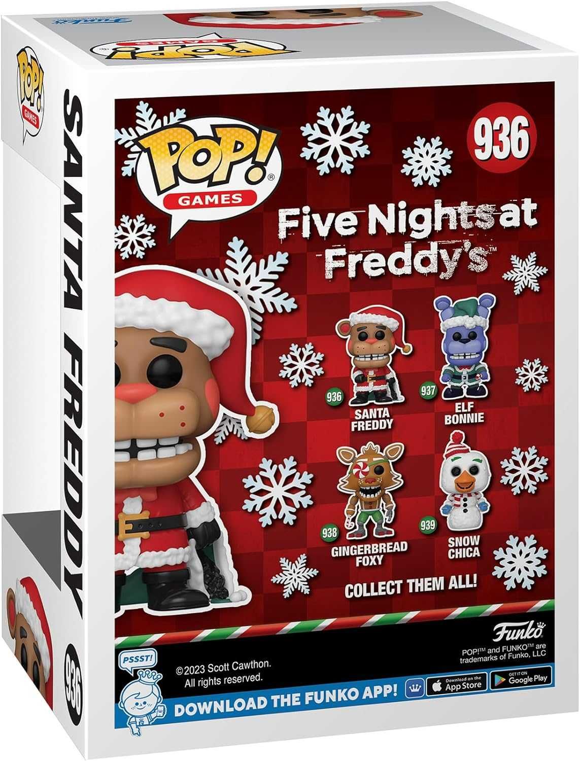 Фанко Поп Санта Фредди Funko Pop Five Nights at Freddy's Santa Freddy