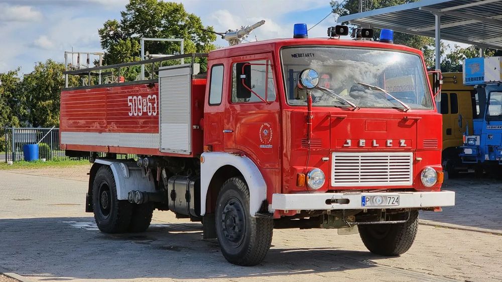 Jelcz 004  Wóz Strażacki JELCZ 004, wszystko sprawne