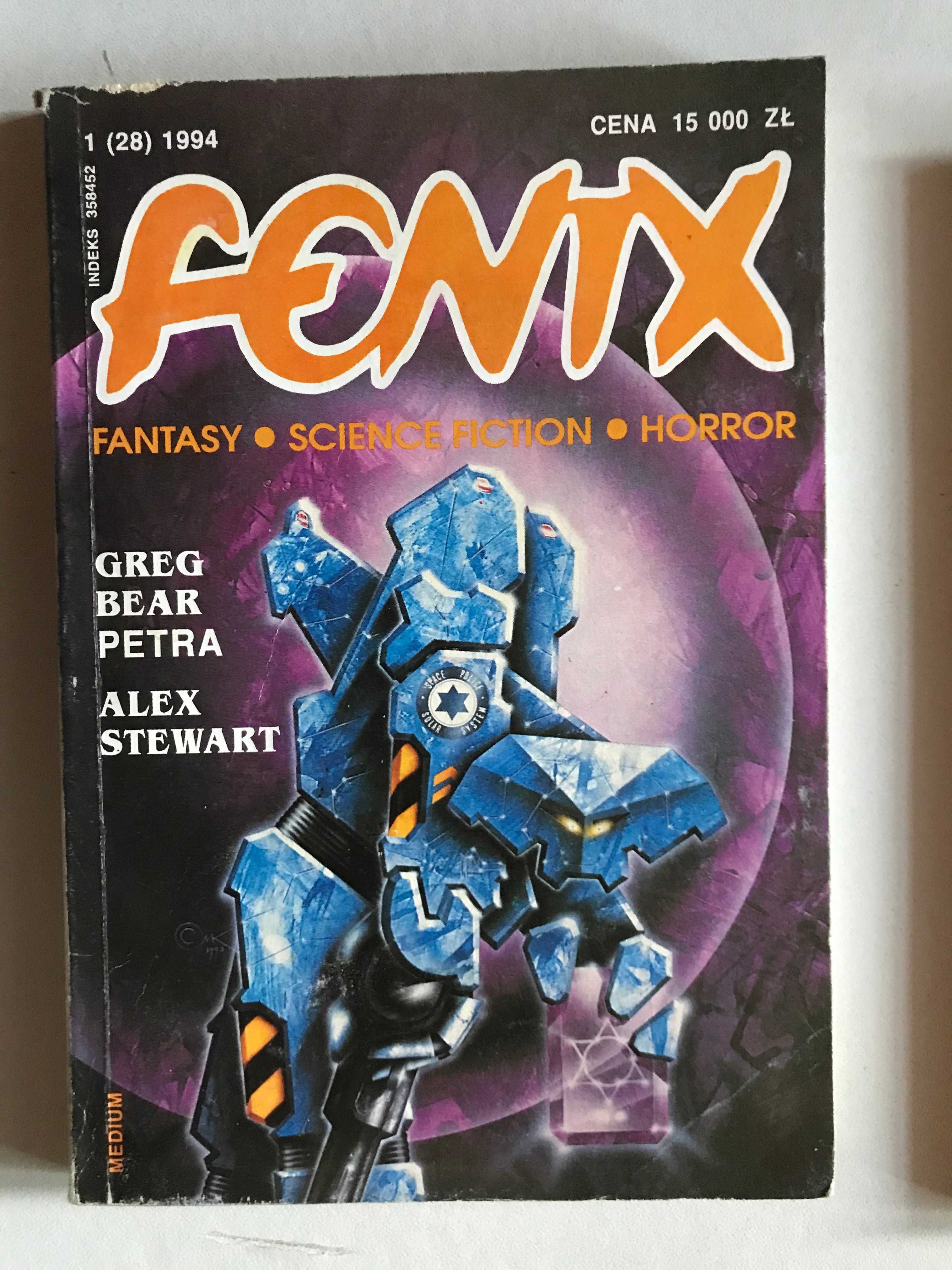 Czasopismo Fenix nr 1 1994 fantasy science fiction horror