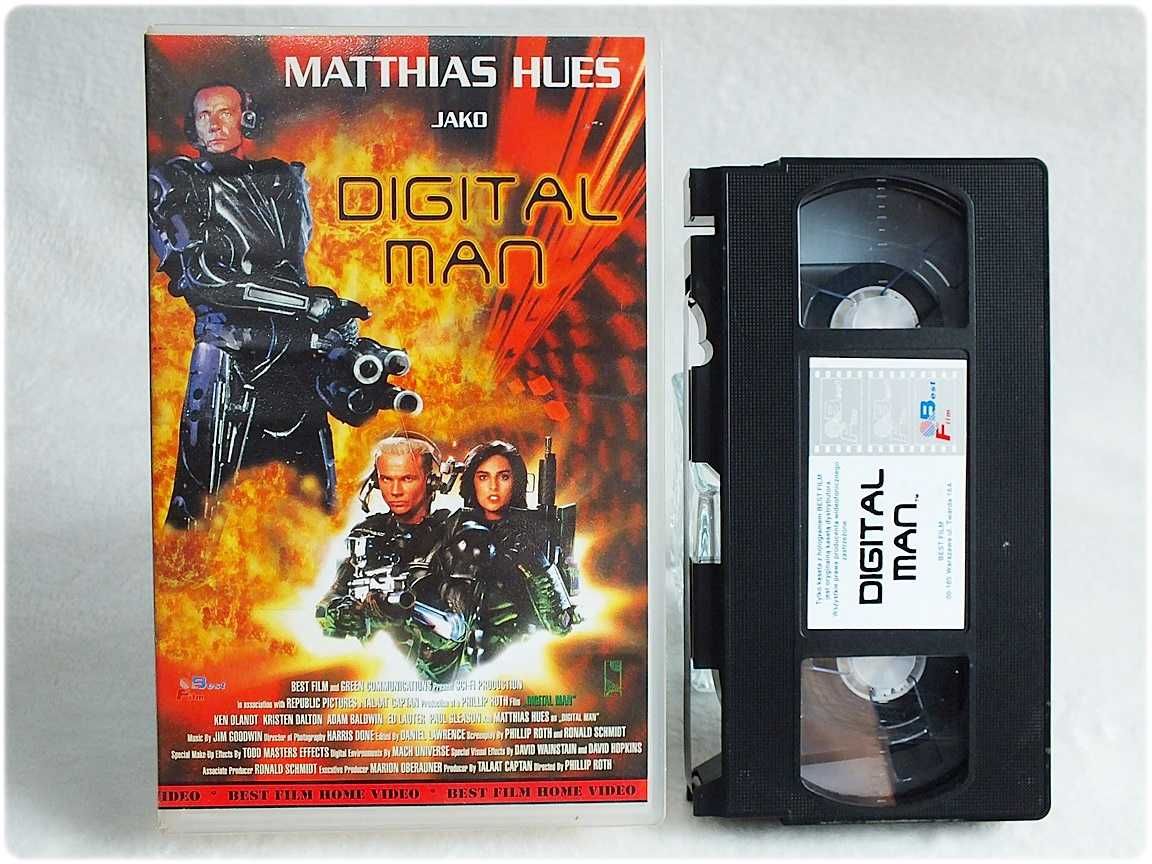 Kaseta VHS '' Digital Mam '' Matthias Hues Film na Video ORYGINAŁ