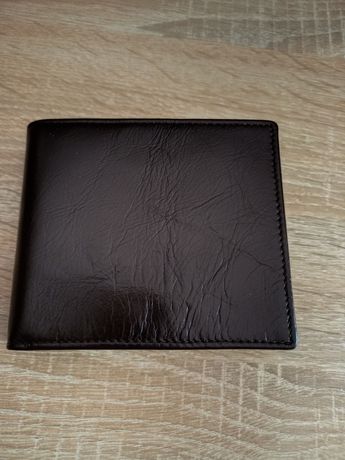 Мужской кошелёк портмоне бумажник натуральная кожа