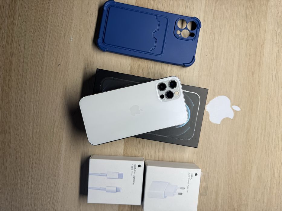iPhone 12 Pro 128gb srebrny bateria 100% komplet