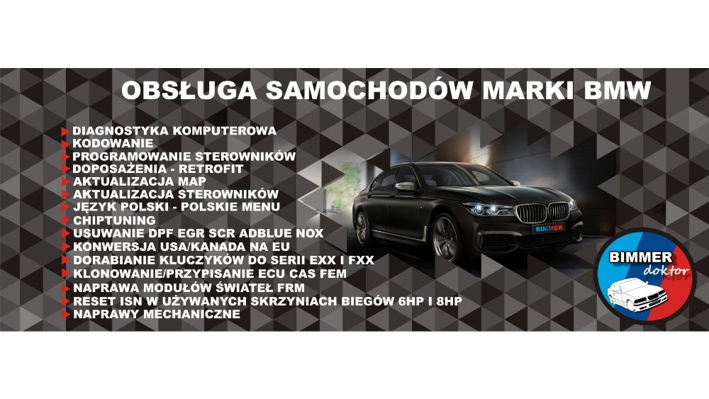 Naprawa Modułu Świateł BMW/MINI FRM3 E90 E91 E70 E71 E81 E84 F10 F11