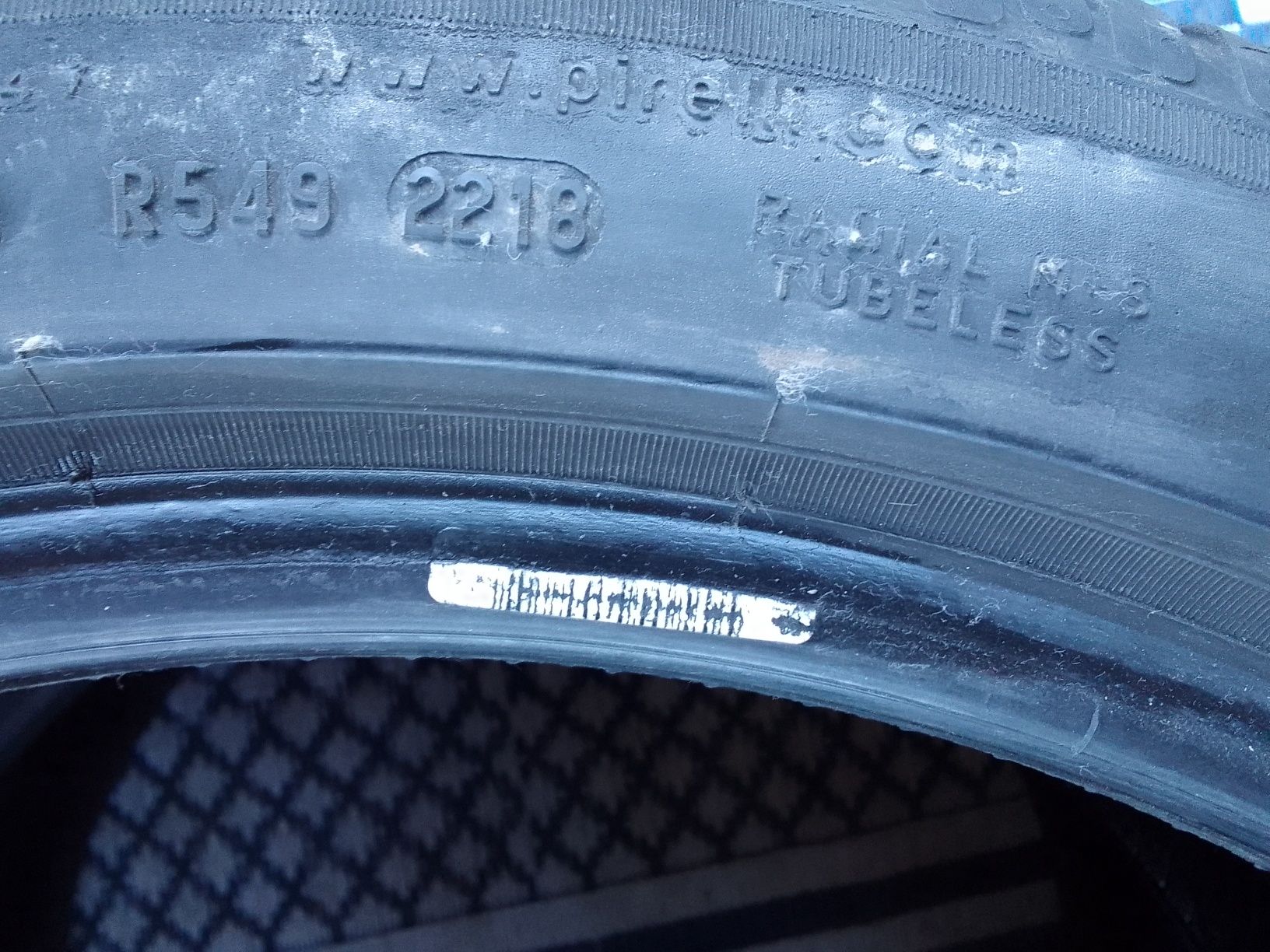 2 Opony zimowe 225/45r18 PIRELLI 2018r 5.5mm