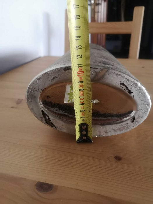 Jarrão caqui em cerâmica Imporcelos decor