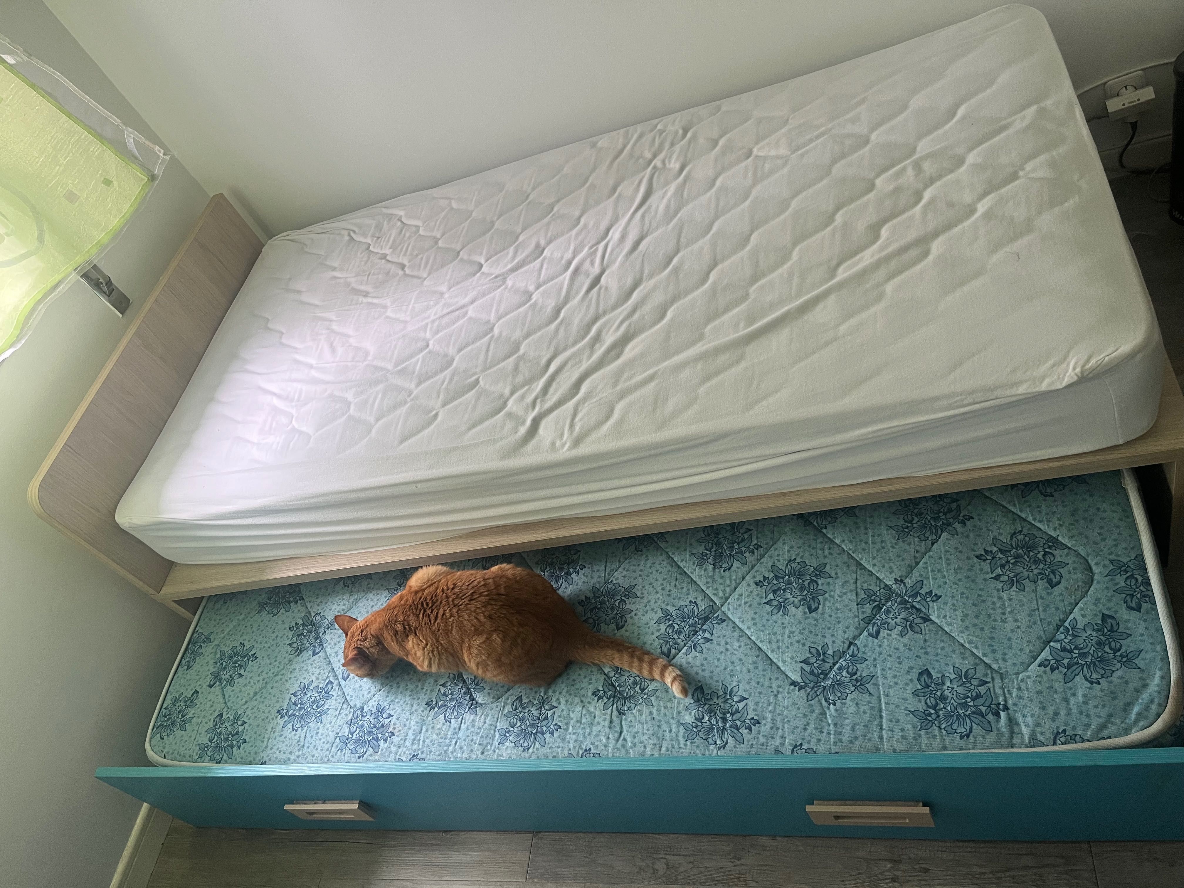 Cama individual com gaveta cama