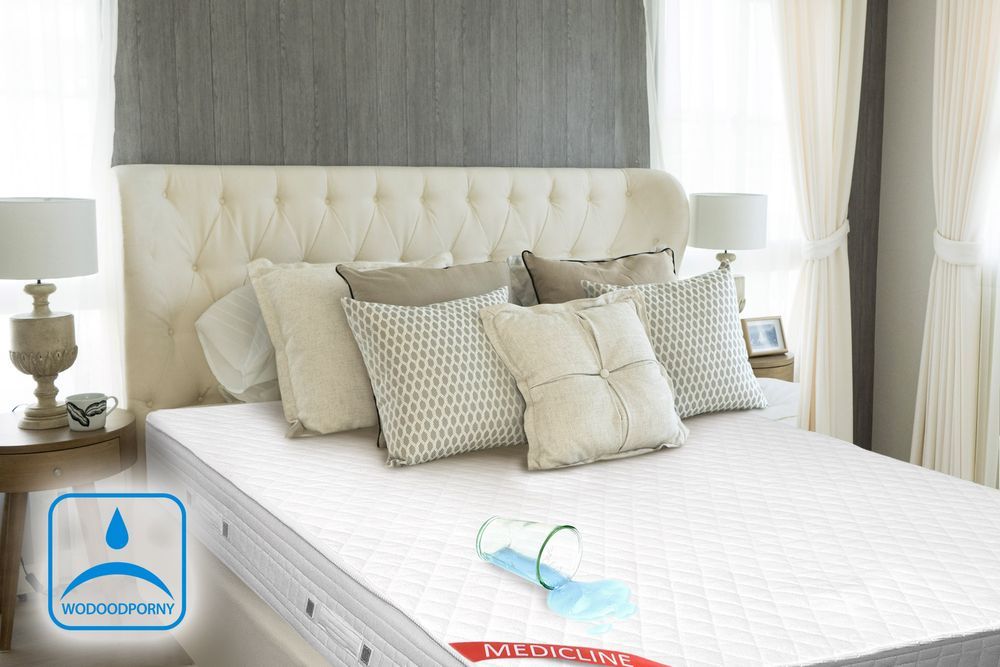 Nakładka / Ochraniacz Pikowana Ultradźwiękowo Premium 200X220Cm Biała