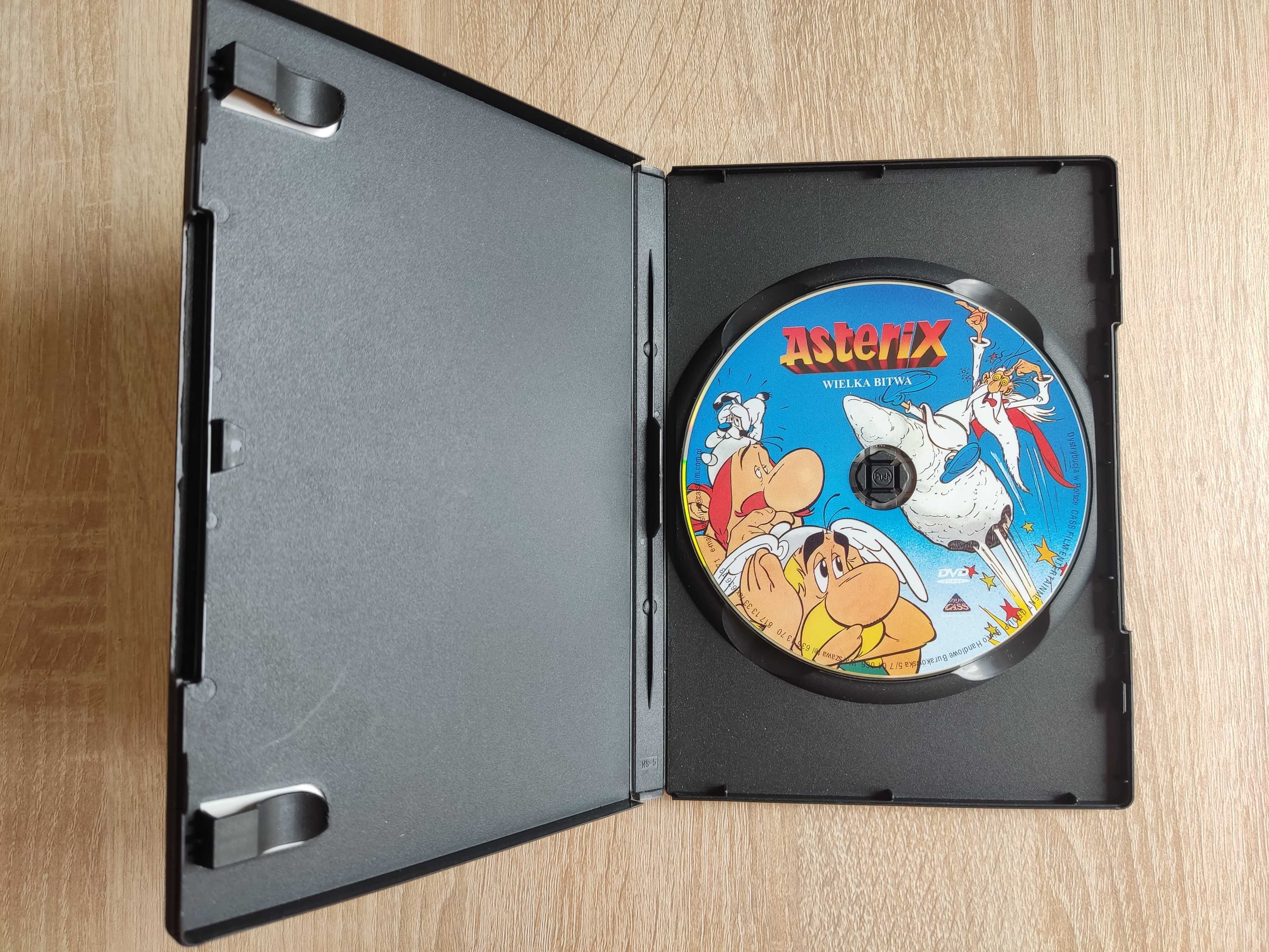 Asterix Wielka Bitwa DVD Asterixa Asteriks Unikat