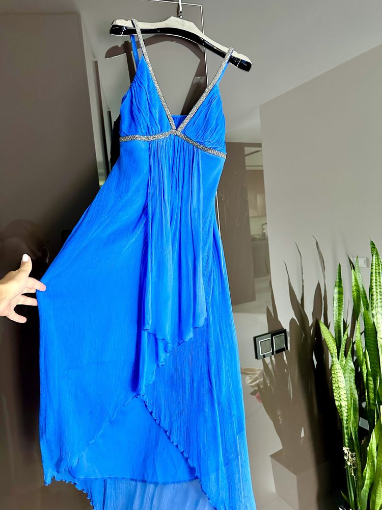 Плаття синє