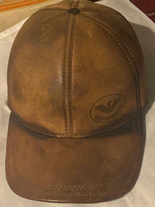 Бейсболка кожа зимняя оригинал