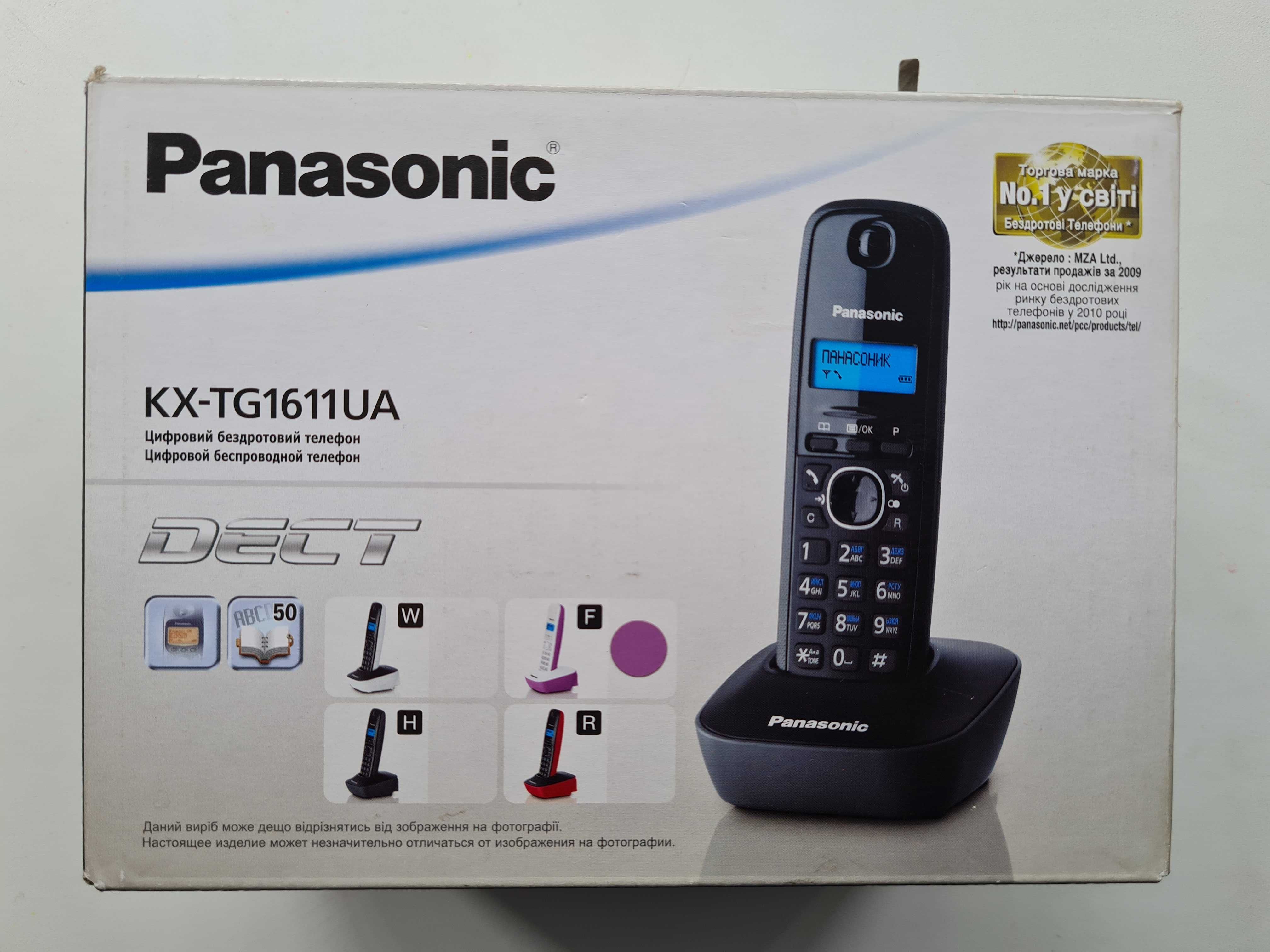 Цифровой беспроводный телефон Panasonik RX-T1611 UA