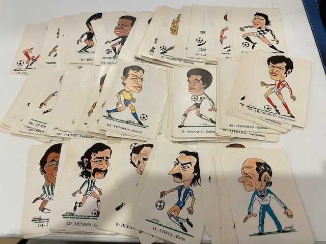 140 Cromos Génios da Bola 1978/79