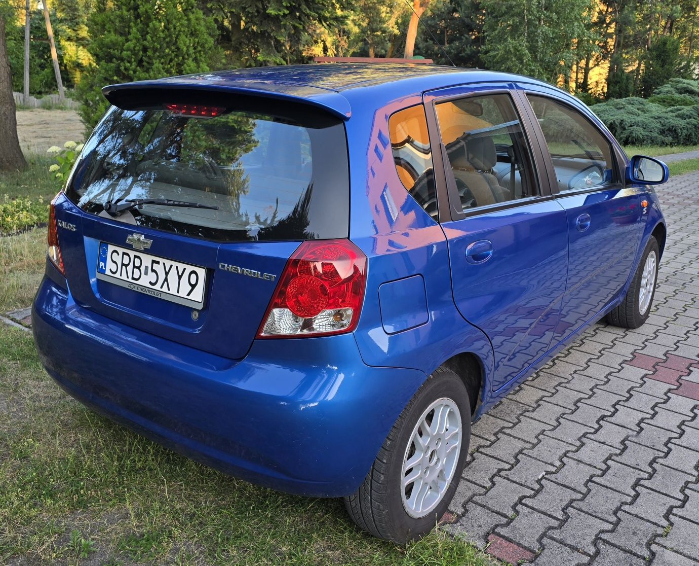 Samochód chevrolet kalos