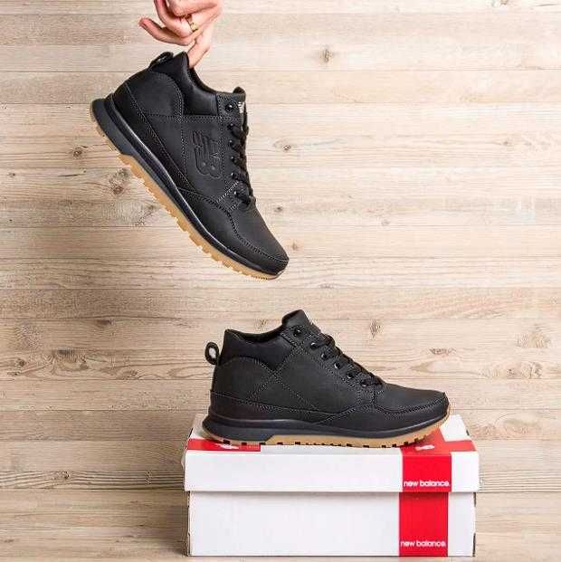 Чоловічі зимові черевики кросівки New Balance теплая и удобная обувь