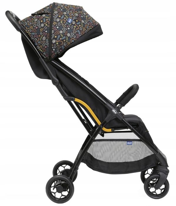 Chicco Glee Kompaktowy Wózek Spacerowy Do 22 Kg - Playful Black