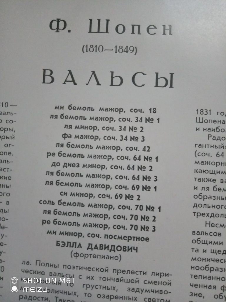 Виниловые пластинки