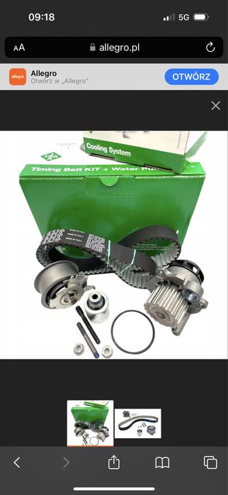 Rozrząd kompletny 1.9TDI 90km