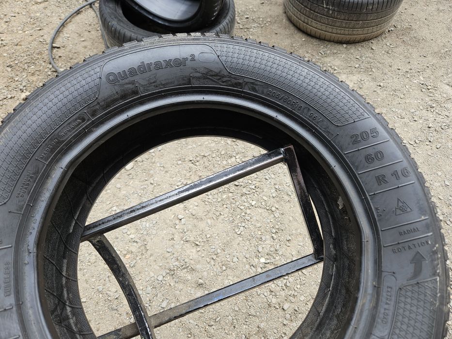 Шины БУ 205 60 R 16 Kleber quadraxer 2 комплект всесезон