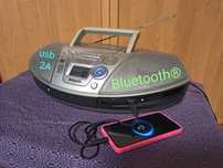 Panasonic Bluetooth/usb 2A