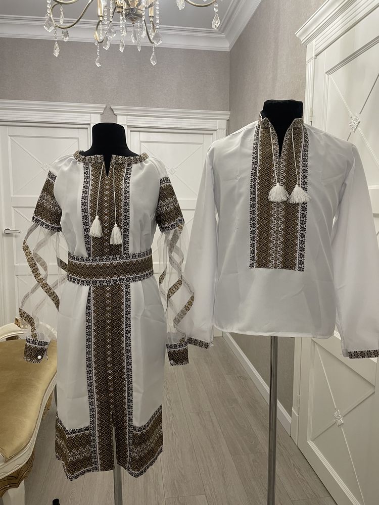 вишиванки парні, льон ціна за комплект 3450 грн.