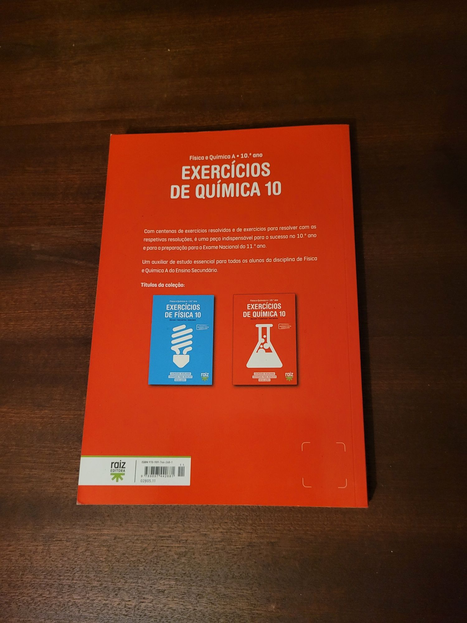 Livro de exercícios de química 10 ano