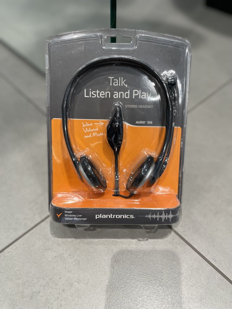 Plantronics słuchawki przewodowe Audio 326