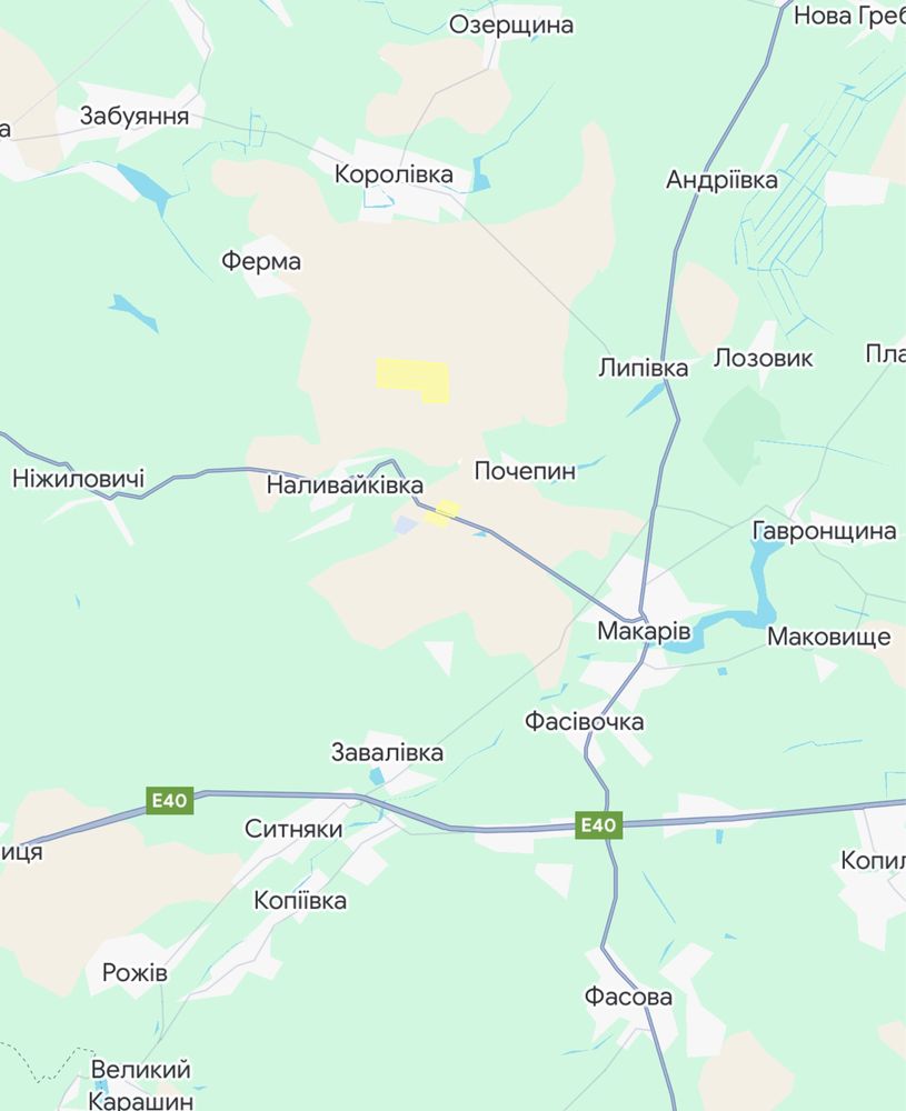 Продаж ділянки 167 га , с.Наливайківка