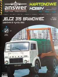 Model kartonowy Answer 8/2021:   Jelcz 315 BRAMOWIEC