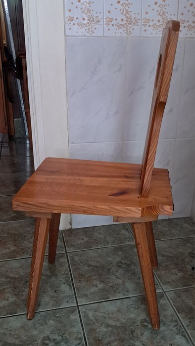 Stół + 3 krzesła komplet sosna Cepelia