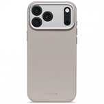 Etui Decoded Leather Backcover z MagSafe na iPhone 17 Pro Max - szara