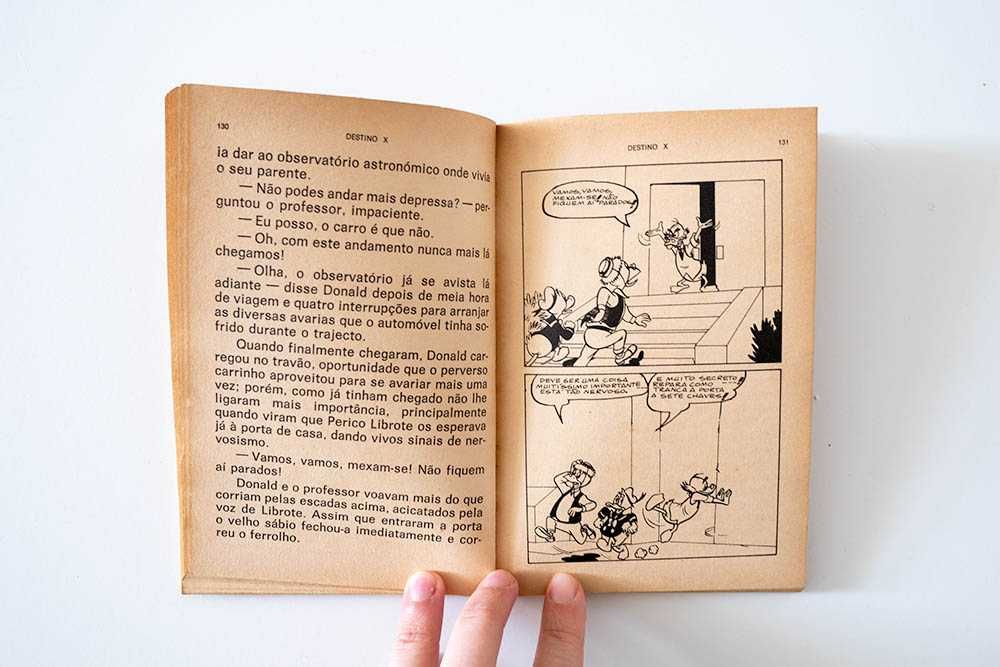 Livro antigo Walt Disney - Pato Donald - 1970