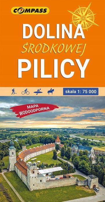 Mapa Dolina Środkowej Pilicy Wersja Laminowana