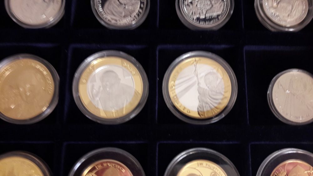 Medale, numizmaty, monety, kolekcja papieska , Skarbnica Narodowa, 999