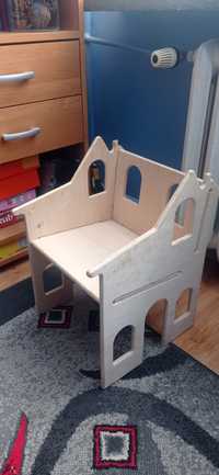 Krzesło dla dzieci domek okazja