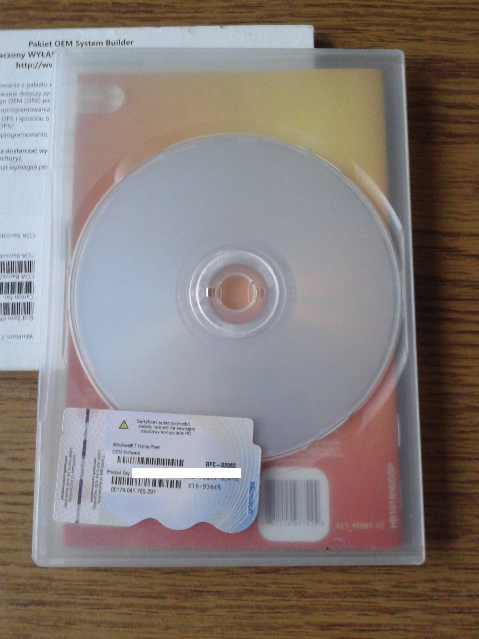 Windows 7 Home Premium 64 bit PL