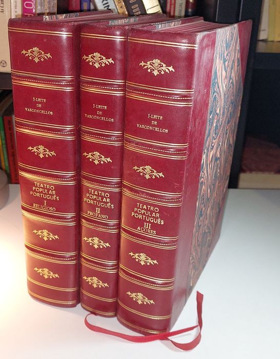 Teatro Popular Português - J. Leite de Vasconcellos (3 Volumes)
