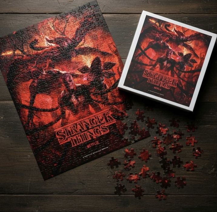Пазл Stranger Things • Яскравий постер  • Ідеальний подарунок