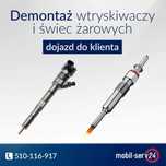 Wyciaganie demontaz swiec zarowych i wtryskiwaczy wtryskow. Wlkp.